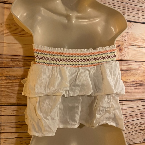 Aerie Ruffle Tube Top - Picture 3 of 5